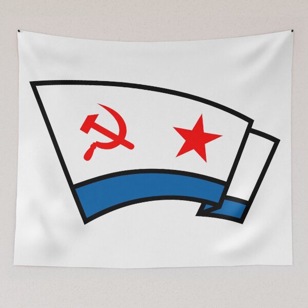 Item preview, Soviet Navy Ensign designed and sold by sirglennbo.
