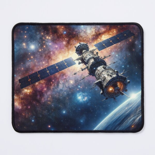 Item preview, Galactic Odyssey: A Spacecraft's Journey Beyond Stars designed and sold by ArtComixHaven.