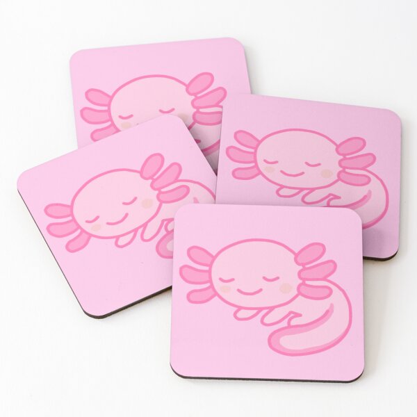 Item preview, Cute pink axolotl designed and sold by ruelia.