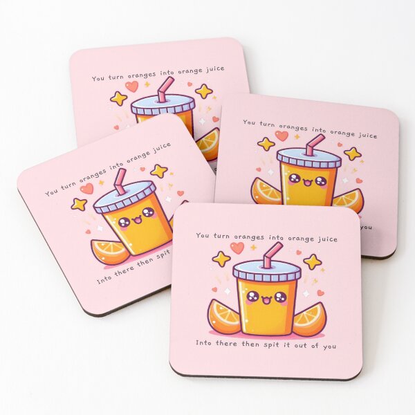 Item preview, You turn oranges into orange juice into there then spit it out of you  designed and sold by KonichiwaCutie.