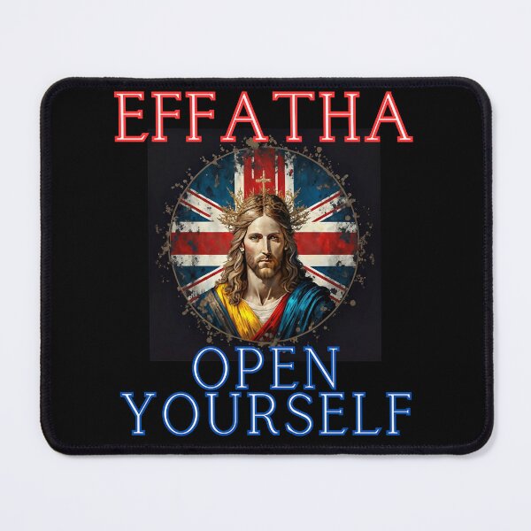 Item preview, Jesus Christ say effatha that is open yourself christian happy gifts for UK designed and sold by thankful-loco.