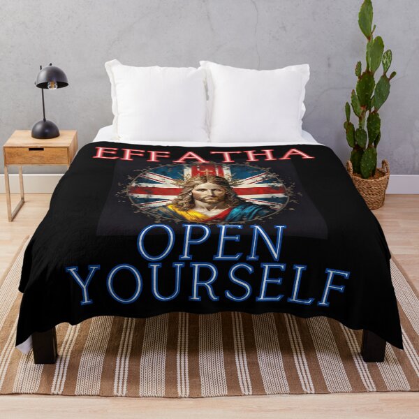 Item preview, Jesus Christ say effatha that is open yourself christian happy gifts for UK designed and sold by thankful-loco.