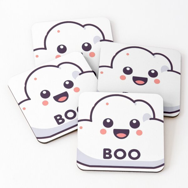 Item preview, Cheerful Cloud Saying Boo designed and sold by mYaro.