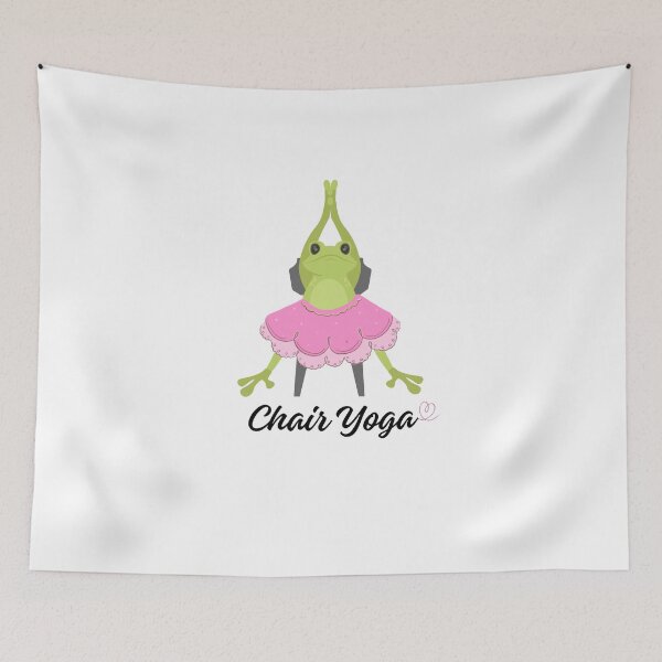 Item preview, Chair Yoga, Frog Chair Yoga Pose designed and sold by WHDProduction45.