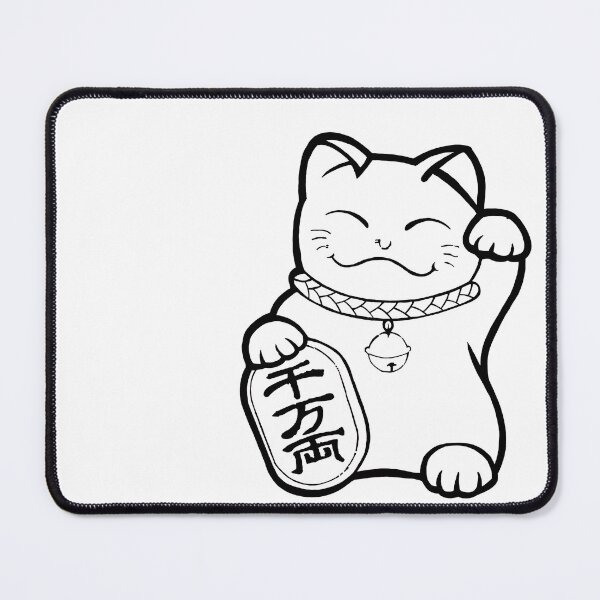 Item preview, Kawaii cat - Black designed and sold by AderynValentine.