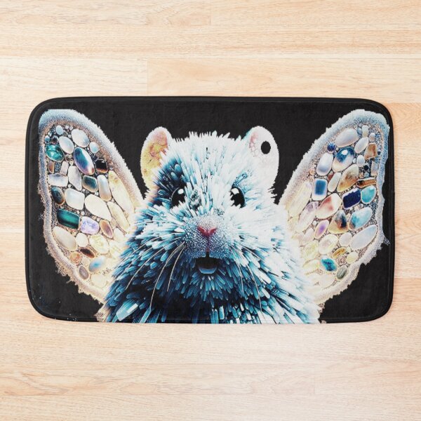 Item preview, The mouse with diamond wings and the snow between them is a yellow Arabian designed and sold by Design  world.