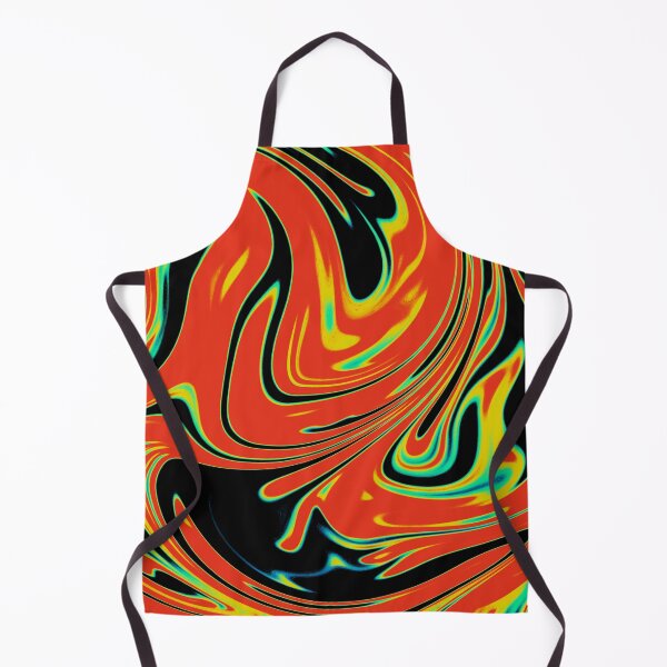 Item preview, New Groove Retro Abstract Thermal Vision pattern designed and sold by Alex-Malibu.