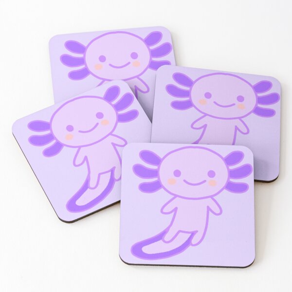 Item preview, Cute pastel purple axolotl designed and sold by ruelia.