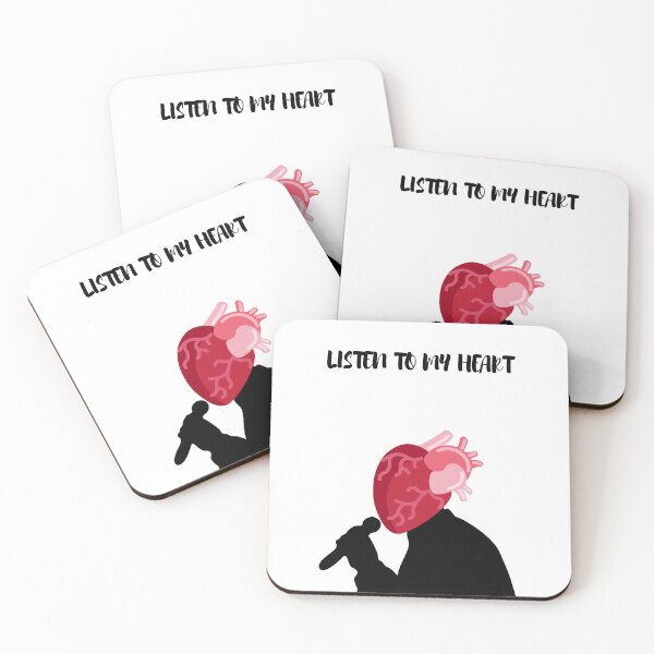 Item preview, ListenToMyHeart - Romantic Quote T-Shirt" designed and sold by TeddyShop5.