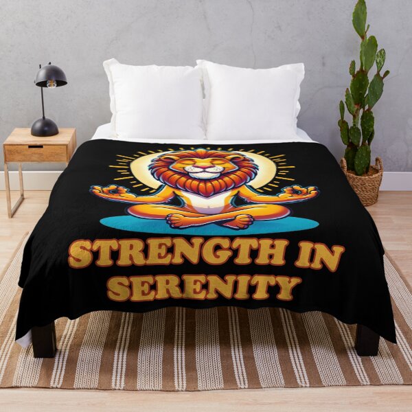 Item preview, Zen Lion: Strength in Serenity Pose designed and sold by vk09.