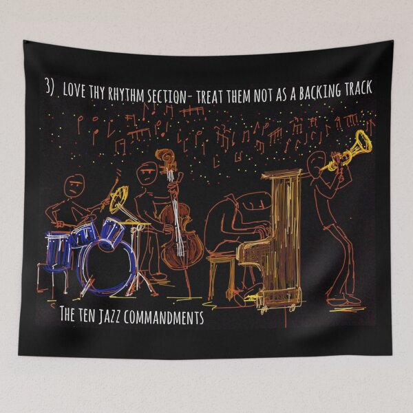 Item preview, 3) Love Thy Rhythm Section designed and sold by Corry Bros Jazz Stuff Shop.