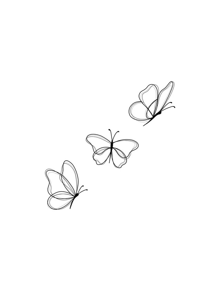 Thumbnail 4 of 4, iPhone Case, Butterflies designed and sold by InfiniteSticker.