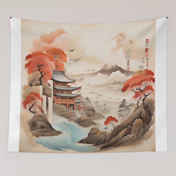 Item preview, Japanese Ancient Art Painting designed and sold by likbatonboot.