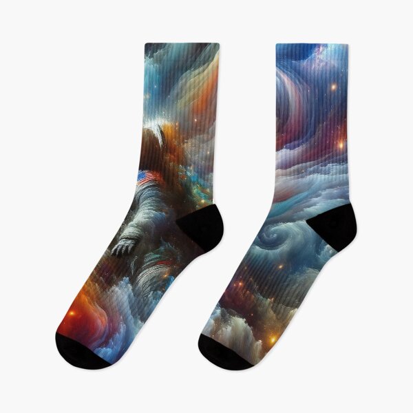 Item preview, Cosmic Voyager: A Journey Through Abstract Space designed and sold by ArtComixHaven.