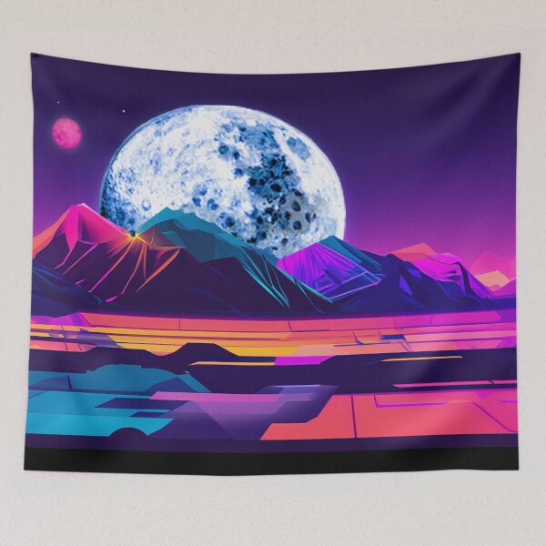 Item preview, Neon Crumpet Moonrise designed and sold by LionBrew.
