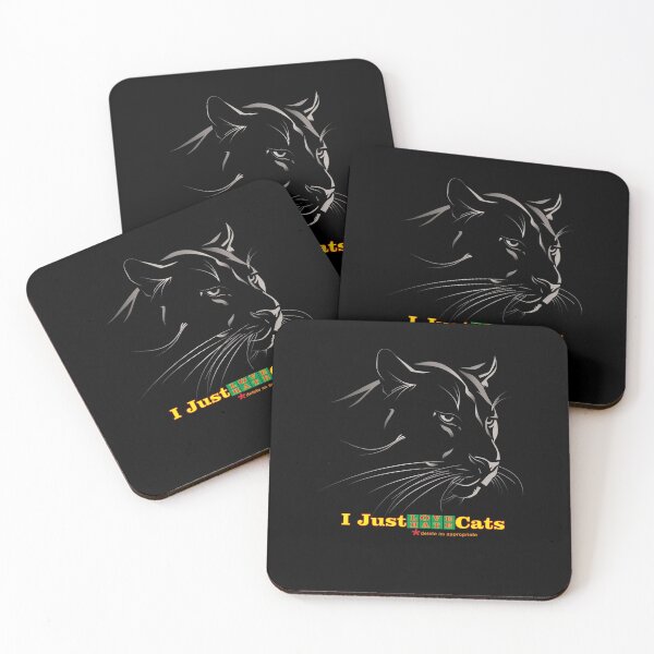 Item preview, I just Love/Hate Cats logo 6 panther, is funny sarcastic grafics idea for cat lovers/haters  designed and sold by TomVtX.