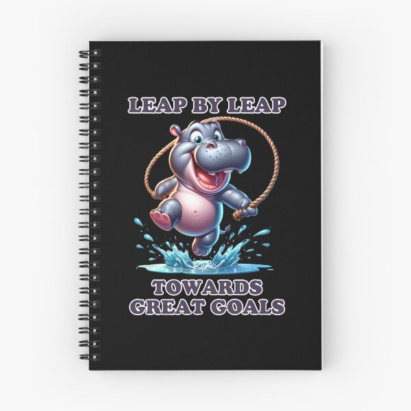 Item preview, Hippo Skip: Splash Into Success designed and sold by vk09.