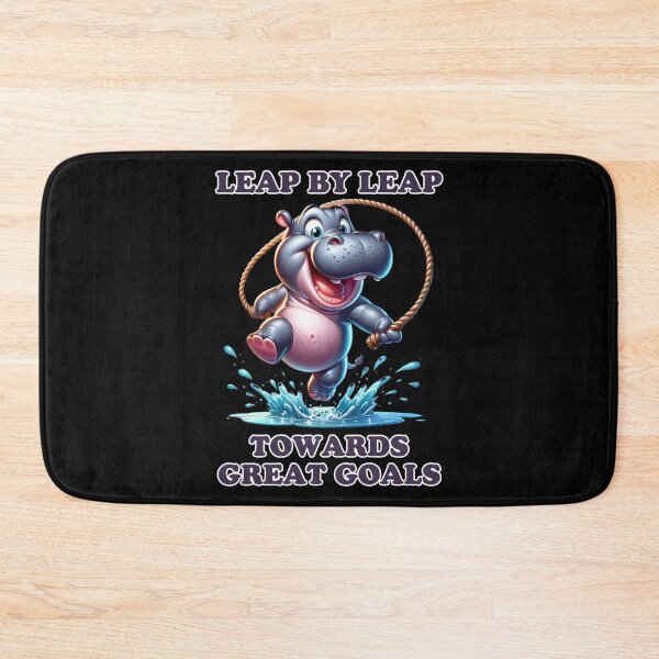 Item preview, Hippo Skip: Splash Into Success designed and sold by vk09.
