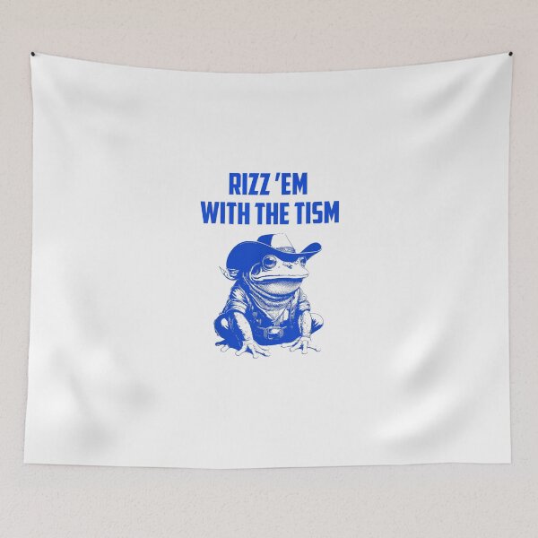 Item preview, Funny Frog Rizz Em with The Tism designed and sold by THIENVT.