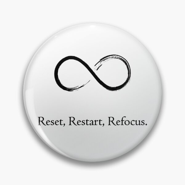 Item preview, Reset,Restart,Refocus designed and sold by Jackson-Will.