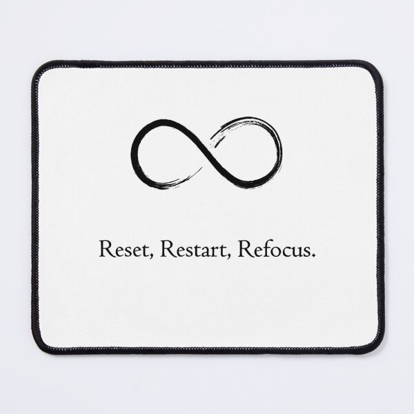 Item preview, Reset,Restart,Refocus designed and sold by Jackson-Will.