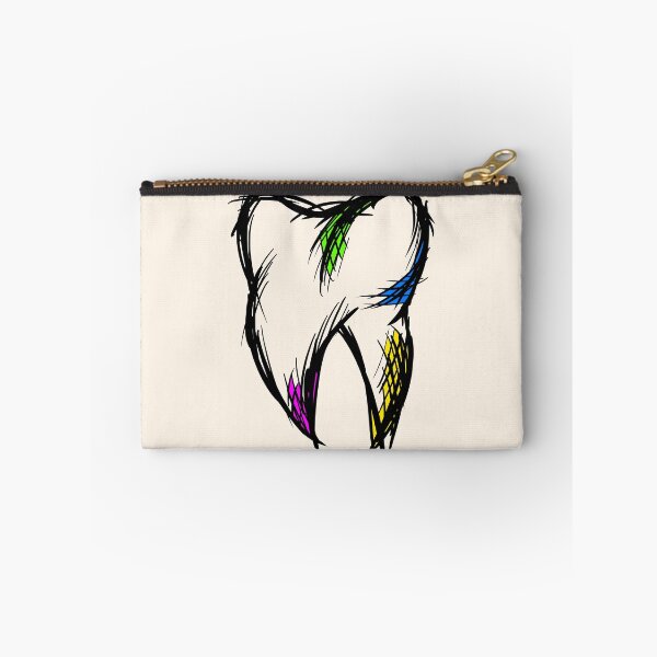 Item preview, Tooth, hand drawn. Colorful Drawing. Dentist Gift Idea designed and sold by funnycolors.