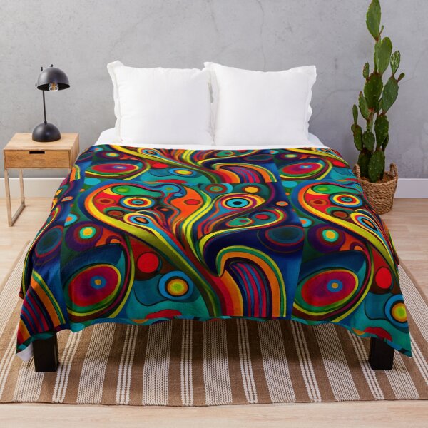 Item preview, Cosmic Rhythms Psychedelic Funky pattern designed and sold by LLdreams.