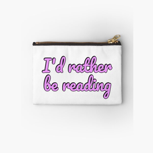 Item preview, Id rather be reading designed and sold by Inspirationmotivation.