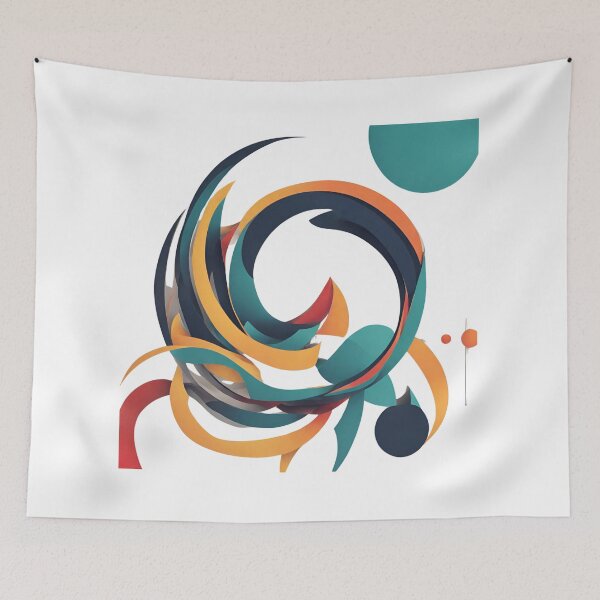 Item preview, Abstract minimalistic art 5 designed and sold by LorenzoArtZa.