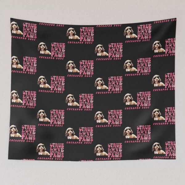 Item preview, Funny Cockapoo dude true love design for dog lovers. designed and sold by MCanderart.