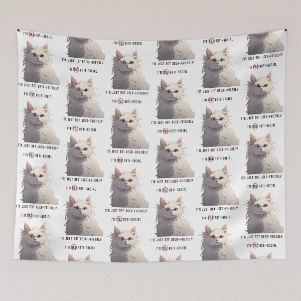 Item preview, I'm Not Anti-Social I'm Just Not User-Friendly designed and sold by snowskin.