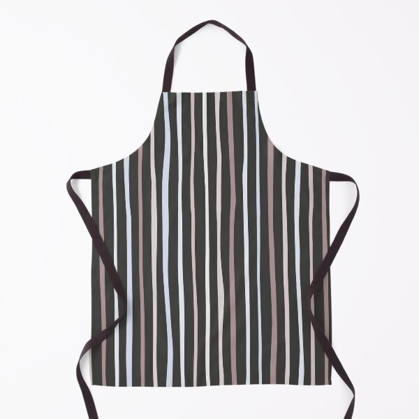 Item preview, Vertical hand drawn stripes, blue, pink, brown, beige, black designed and sold by FourAcreFarm.