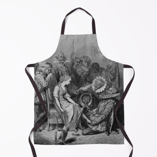 Item preview, Cinderella and the Glass Slipper - Gustave Dore designed and sold by forgottenbeauty.