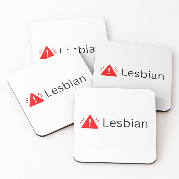 Item preview, Lesbian Alert - LGBTQ pride,gay, queer, comedy, meme, aesthetic designed and sold by mollzfahdays.