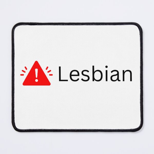 Item preview, Lesbian Alert - LGBTQ pride,gay, queer, comedy, meme, aesthetic designed and sold by mollzfahdays.