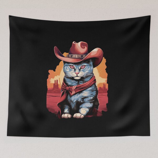 Item preview, Rodeo Cat designed and sold by Myra365Art.