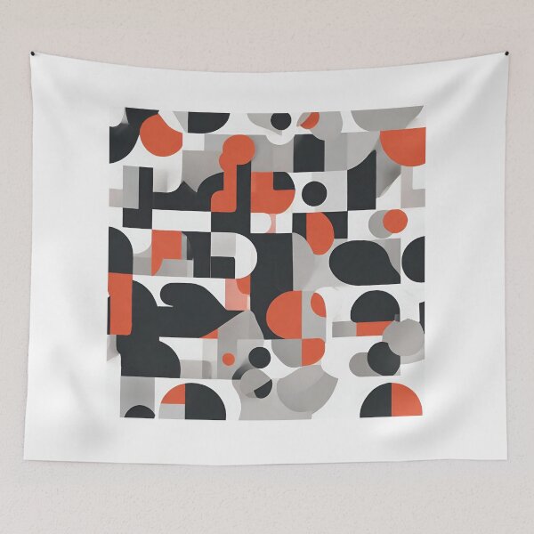 Item preview, Abstract minimalistic art 7 designed and sold by LorenzoArtZa.