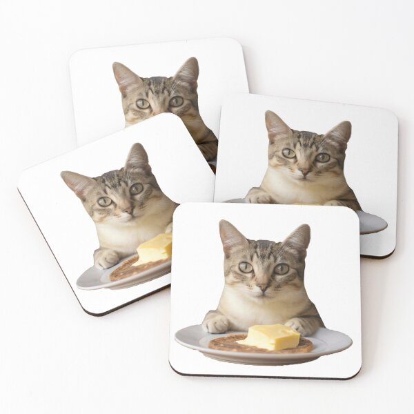 Item preview, Cat Eat Butter designed and sold by graphicboyz112.