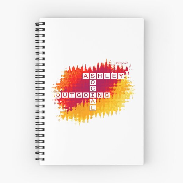 Item preview, Ashley, Social and Outgoing Crossword designed and sold by words-my-art.