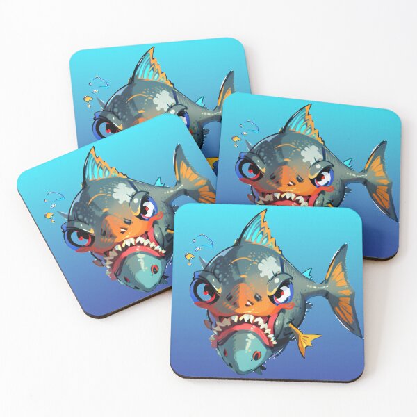 Item preview, Grumpy piranha  designed and sold by Glenbobagins.
