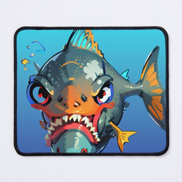 Item preview, Grumpy piranha  designed and sold by Glenbobagins.
