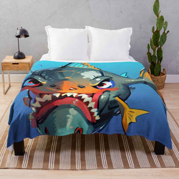 Item preview, Grumpy piranha designed and sold by Glenbobagins.