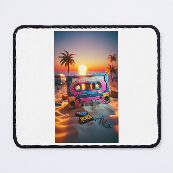 Item preview, Retro Beach Beats designed and sold by DreamAlongArt.