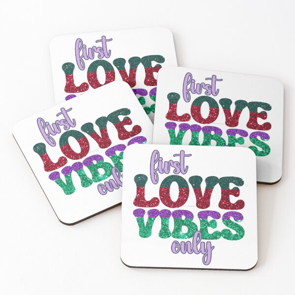 Item preview, First Love Vibes Only Design Retro Style Design designed and sold by Raise2Shine.