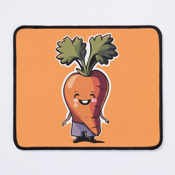 Item preview, Kawaii Carrot-Head Boy Illustration designed and sold by Kids4Art.