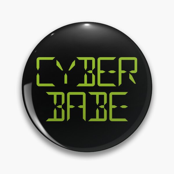 Item preview, cyber babe designed and sold by VirtualVibesCo.