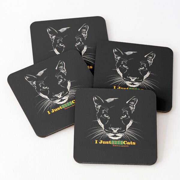Item preview, I just Love/Hate Cats logo 7 panther, is funny sarcastic grafics idea for cat lovers/haters  designed and sold by TomVtX.
