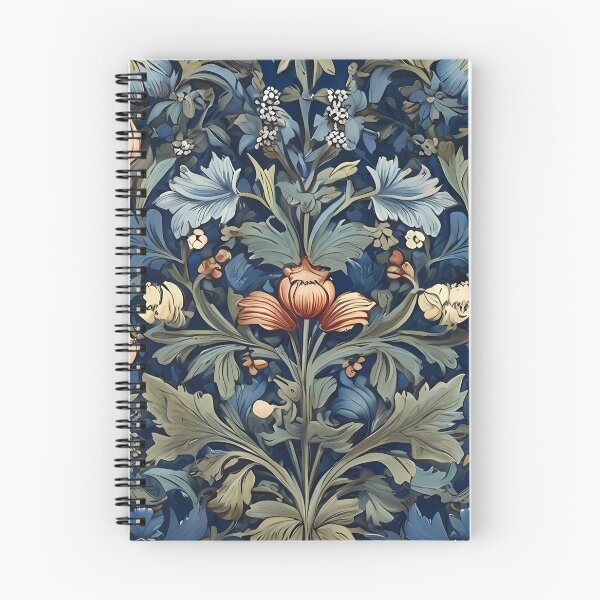 Item preview, Blue William Morris | William Morris Art Floral Pattern Design - designed and sold by PurpleLoveStore.