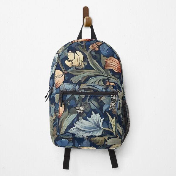 Item preview, Blue William Morris | William Morris Art Floral Pattern Design - designed and sold by PurpleLoveStore.