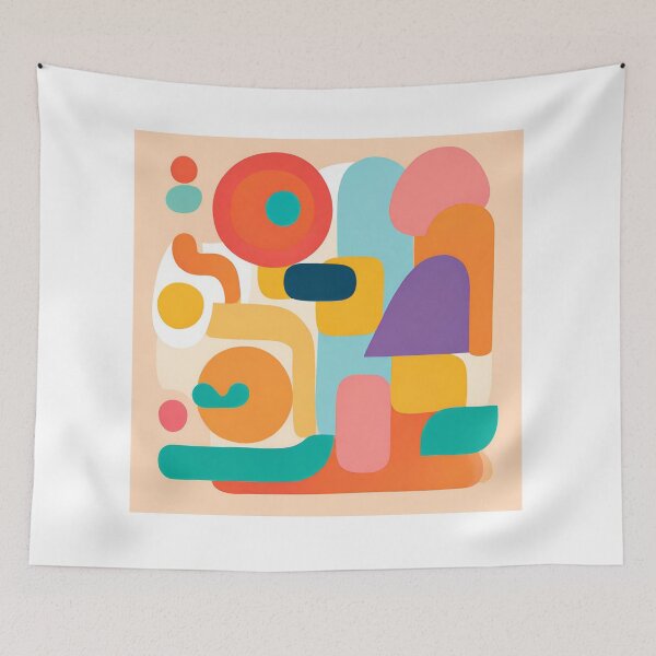 Item preview, Abstract minimalistic playful 1 designed and sold by LorenzoArtZa.